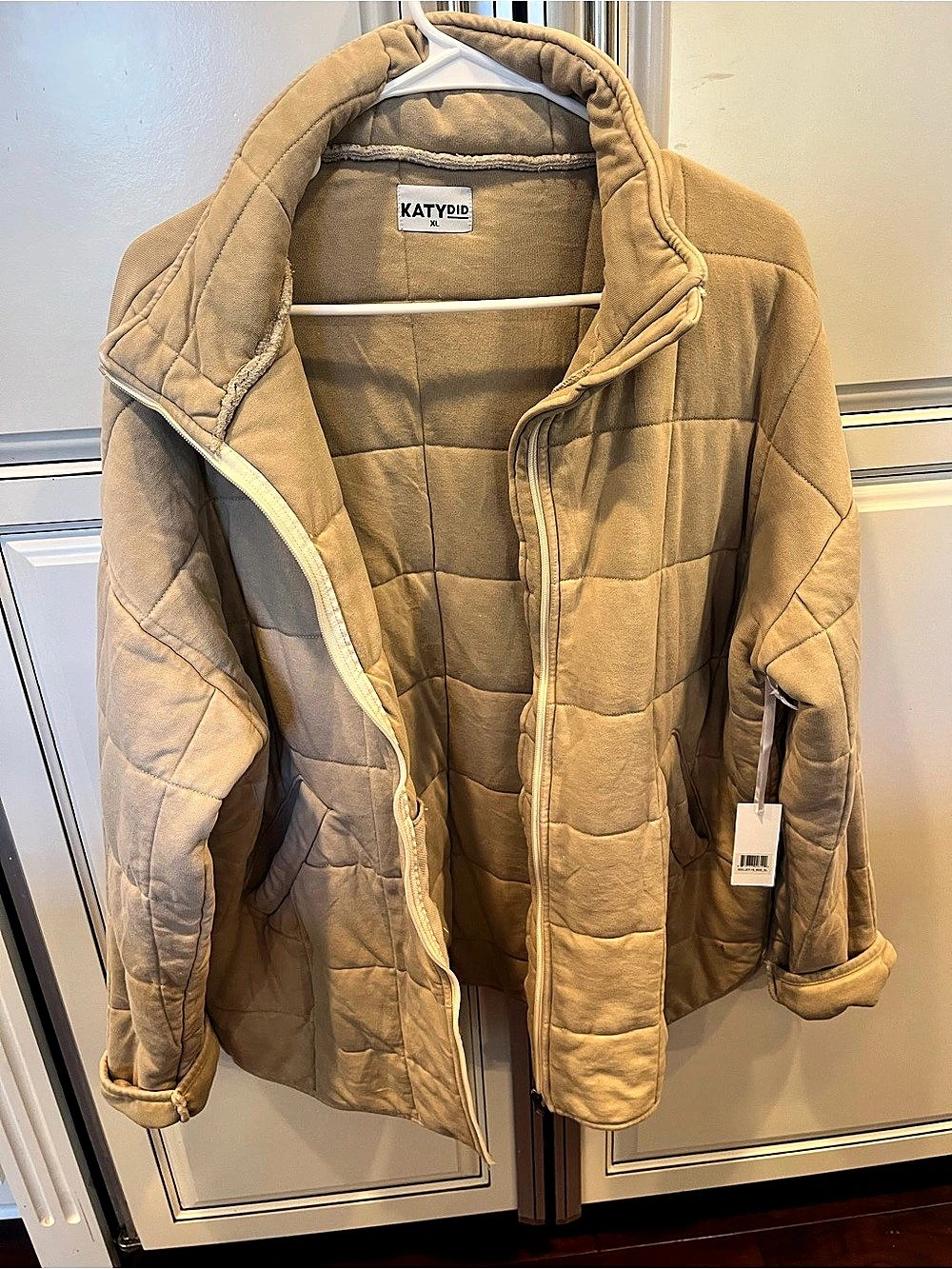 KATY DID Quilted Cotton Puffer Jacket NWT